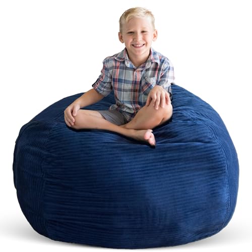 Creative QT Stuff ’n Sit Extra große 38-Zoll-Sitzsack-Aufbewahrungshülle, riesiger Sitzsack, tolle Plüschtier-Hängematten-Alternative Creative QT Stuff ’n Sit Extra große 38-Zoll-Sitzsack-Aufbewahrungshülle, riesiger Sitzsack, tolle Plüschtier-Hängematten-Alternative von Creative QT