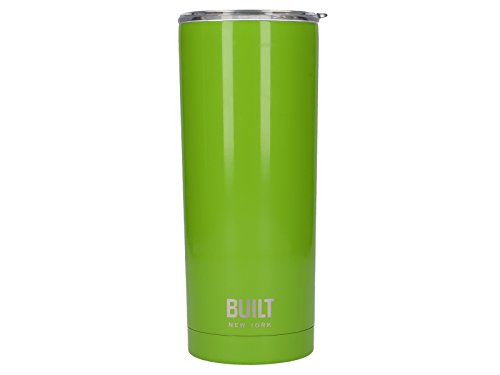 Creative Tops Built isolierter Reisebecher/Isolierflasche, edelstahl, grün, 20 floz Creative Tops Built isolierter Reisebecher/Isolierflasche, edelstahl, grün, 20 floz von Built