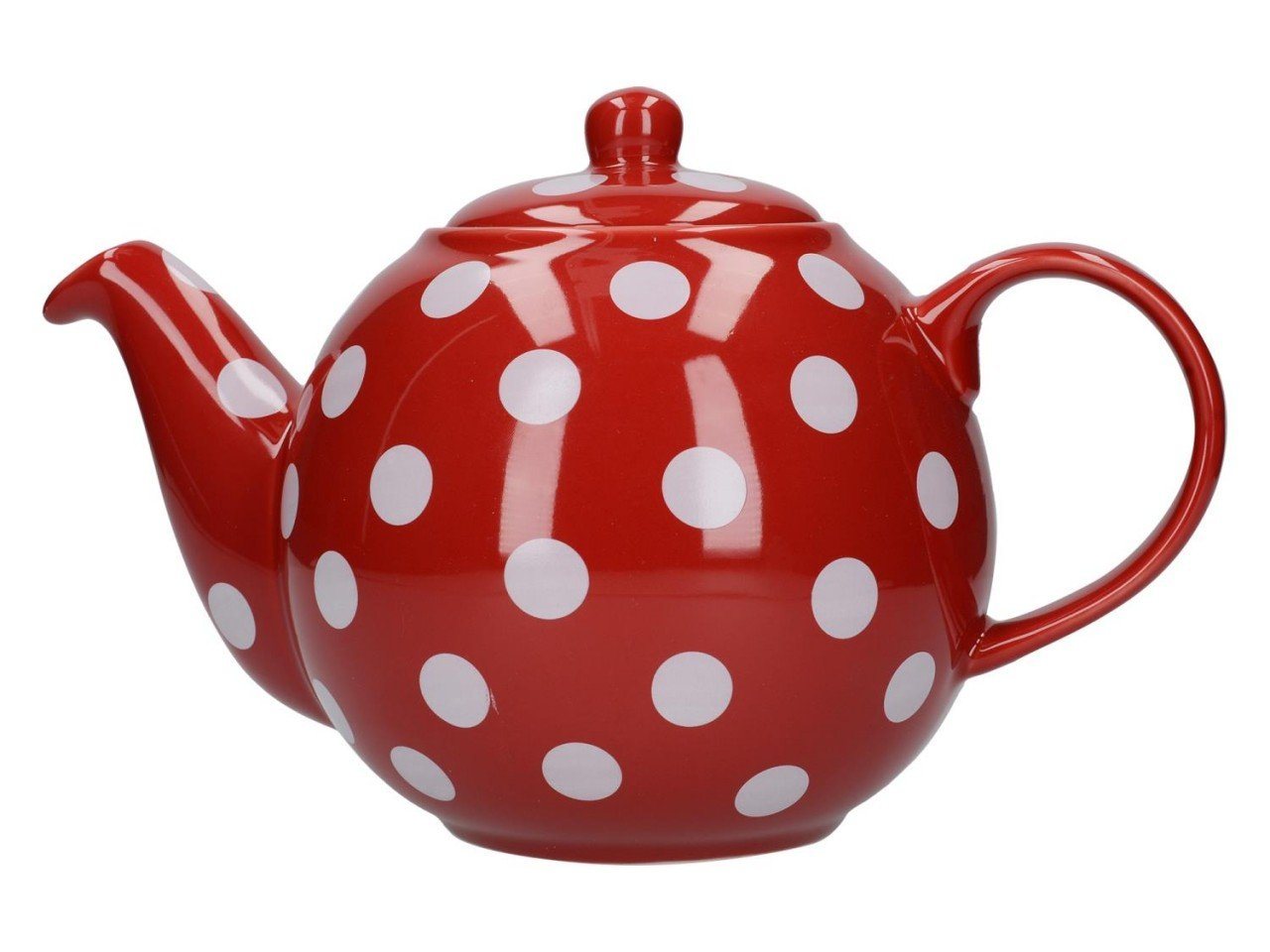 Creative Tops Teekanne, Rot L:25.5cm B:15.5cm H:16cm Keramik von Creative Tops