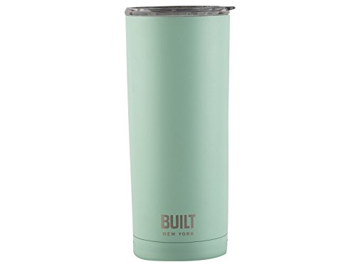 Built, isolierter Reisebecher/Thermosflasche, Edelstahl, 590 ml – minze von Built