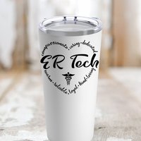 Er Tech Becher, 20 Unzen, Geschenk, Abschlussgeschenk, Geburtstagsgeschenk, Berufsgeschenk, Geschenk Für Tech, Gesundheitshelfer Becher von CreativeCollectionMA