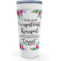 Ergotherapeut Becher, Ergotherapie Geschenk, Geschenk Für Therapeut, Ot Edelstahl Tasse, Dankesgeschenk, Therapie Tumbler von CreativeCollectionMA