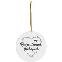 Erholungstherapeut Ornamente, Geschenk, Beruf Geburtstagsgeschenk, Erholungstherapeut, Weihnachtsgeschenk von CreativeCollectionMA