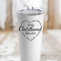 Frühkindliche Erzieher Becher, 20Oz, Geschenk, Geburtstagsgeschenk, Berufsgeschenk, Ece-Geschenk, Geschenk Für Lehrer, Ece-Becher von CreativeCollectionMA