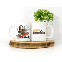 Faultier Becher, Halloween Tasse, Lustige 11Oz Kaffeetasse, Liebhaber, Happy Tassen, For The Love Of Tassen von CreativeCreationsTLC