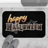 Halloween Badmatte, Badezimmer Accessoires, Badematten, Dekor, Herbst Bad Dekor von CreativeCreationsTLC