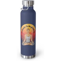 Positive Affirmation 22Oz Vakuumisolierte Flasche, Geschenk Für Sie, Geburtstagsgeschenk, Weihnachtsgeschenk, Positives Zitat Designer-Isolierbecher von CreativeDesignzbyEm