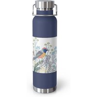 Bird Design 22Oz Vakuumisolierte Flasche, Geschenk Für Sie, Ihn, Geburtstagsgeschenk, Weihnachtsgeschenk, Designer Isolierbecher von CreativeDesignzbyEm