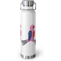 Vogel Design 22 Unzen Vakuumisolierte Flasche, Geschenk Für Sie, Ihn, Geburtstagsgeschenk, Weihnachtsgeschenk, Designer Isolierbecher von CreativeDesignzbyEm