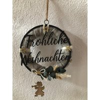 Kuschliger Weihnachtlicher Türkranz - Verschiedene Designs von CreativeHolzShop