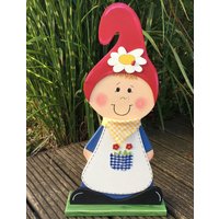 Lustiger Gartenzwerg von CreativeHolzShop