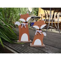 Niedliche Füchse in 2 Größen von CreativeHolzShop
