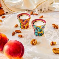 Abstrakte Doppelseitige Moderne Kerzenhalter Reversible Teelicht Und Taper Dual - Set Von 2 Tisch Einzigartige Dekoration Wohnkultur von CreativeJudaica