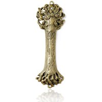 Mezuzah Case Baum Des Lebens Holz Textur Einzigartiges Design 5, 5 "Größe Cover Fit 4, 5 "/ 12 cm Schriftrolle von CreativeJudaica