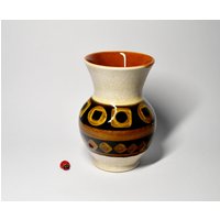 Blumenvase Von Dümler & Breiden 111/15 Aus Keramik/70Er West German Pottery Flower Power Tischdeko Vintage Wohndeko von CreativeMacroArt