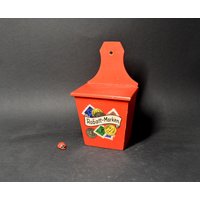 Deckeldose Aus Holz "Rabatt-Marken" Zum Aufhängen/Wandbox 10x7, 5x17cm 60Er Mid Century Vorratsbehälter Vintage Nostalgie Deckeldose Aus Holz "Rabatt-Marken" Zum Aufhängen/Wandbox 10x7, 5x17cm 60Er Mid Century Vorratsbehälter Vintage Nostalgie von CreativeMacroArt