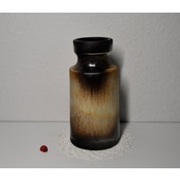 Keramikvase Von Fritz Van Daalen 4527-20/70Er West German Pottery Brauntöne Laufglasur Wohndeko Tischdeko Vintage von CreativeMacroArt