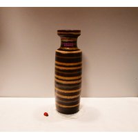 Scheurich Keramikvase 200-28/Dunkelbraun Mit Streifen Fat Lava 60Er 70Er Jahre Vintage Retro West German Pottery Wohndeko Scheurich Keramikvase 200-28/Dunkelbraun Mit Streifen Fat Lava 60Er 70Er Jahre Vintage Retro West German Pottery Wohndeko von CreativeMacroArt