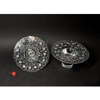 Thomas "Florentina" 2x Kerzenhalter Aus Glas/24% Pbo Bleikristall Je 7cm Hoch Tischdeko Flower Power Leuchter Wohndeko 80Er Thomas "Florentina" 2x Kerzenhalter Aus Glas/24% Pbo Bleikristall Je 7cm Hoch Tischdeko Flower Power Leuchter Wohndeko 80Er von CreativeMacroArt