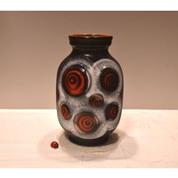 Tolle Bay Vase 84 20 Aus Keramik/Schneckenhaus Snailpattern 60Er 70Er West German Pottery Vintage Retro Blumenvase Kult von CreativeMacroArt