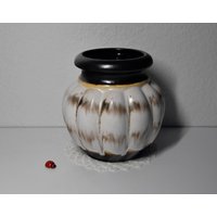 Tolle Scheurich Keramikvase 292-16 in Kürbisform/70Er West German Pottery Vintage Retro Wohndeko Tischdeko Rustikal Shabby von CreativeMacroArt