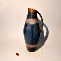 Wächtersbach Henkelvase "Etruska" Dec. 6412/Ursula Fesca 28cm Hoch 70Er West German Pottery Vintage Wohndeko Studiokeramik von CreativeMacroArt