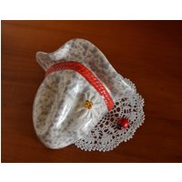 Wandvase Aus Keramik Von Goebel/Trachtenhut Mit Edelweiß 15x15x8cm West German Pottery Vintage Retro 70Er Wohndeko Wandvase Aus Keramik Von Goebel/Trachtenhut Mit Edelweiß 15x15x8cm West German Pottery Vintage Retro 70Er Wohndeko von CreativeMacroArt