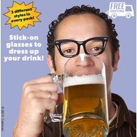 Trinkgeschirr-Gläser-Aufkleber Partydekorationen, 3 Styles von CreativeOutletsShop