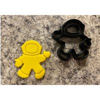 Astronaut Cookie Cutter/Polymer Clay Fondant Playdoh von CreativePixelCA