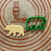 Bär Cookie Cutter/Polymer Clay Fondant von CreativePixelCA