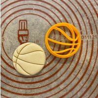 Basketball Cookie Cutter/Polymer Clay Fondant Playdoh von CreativePixelCA