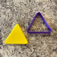 Dreieck Mit Abgerundeten Ecken Cookie Cutter/Polymer Clay Fondant von CreativePixelCA