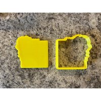Blumen Plakette #1 Cookie Cutter/Polymer Clay Fondant von CreativePixelCA
