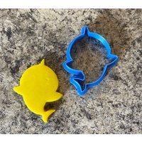 Hai #1 Cookie Cutter/Polymer Clay Fondant Playdoh von CreativePixelCA