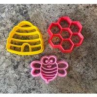 Honigbiene Ausstechformen Set - 3-Tlg von CreativePixelCA