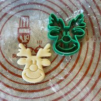 Rentier Cookie Cutter/Polymer Clay Fondant Playdoh von CreativePixelCA
