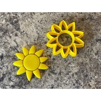Sonne #1 Cookie Cutter/Polymer Clay Fondant von CreativePixelCA