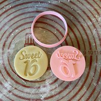 Sweet 16 | A Stempel Und Kontur Cutter von CreativePixelCA