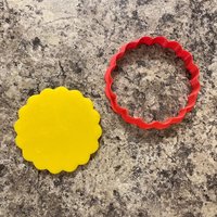 Ausgebogter Kreis Cookie Cutter/Fondant Polymer Clay Playdoh von CreativePixelCA