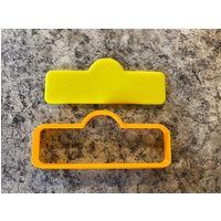 straßenschild Cookie Cutter Plaque/Polymer Clay Fondant von CreativePixelCA