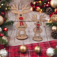 Rentier Personalisiert | Geschenkidee I Rudolf Weihnachtsgeschenk Weihnachten Handgemacht Deko Rentier Personalisiert | Geschenkidee I Rudolf Weihnachtsgeschenk Weihnachten Handgemacht Deko von CreativeStationDE