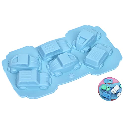 Creativee 6 Hohlräume Silikonform Auto Muffin Form von Kuchen Brot Schokolade Gelee Süßigkeiten Seife Form (1 Stück) Creativee 6 Hohlräume Silikonform Auto Muffin Form von Kuchen Brot Schokolade Gelee Süßigkeiten Seife Form (1 Stück) von CRITIVE-SHOP