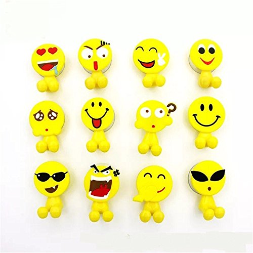 Creativee Zahnbürstenhalter für Kinder, mit Saugnapf, für Wandmontage, Badezimmer, 5er-Set Creativee Zahnbürstenhalter für Kinder, mit Saugnapf, für Wandmontage, Badezimmer, 5er-Set von CRITIVE-S