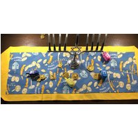 Chanukah Chanukka Tischläufer Reversible von CreativelyPam