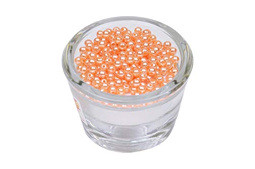 200 Perlen 4mm apricot 714 // Kuststoff Bastelperlen Drahtsterne Wachsperlen Perlenkette 200 Perlen 4mm apricot 714 // Kuststoff Bastelperlen Drahtsterne Wachsperlen Perlenkette von Creativery
