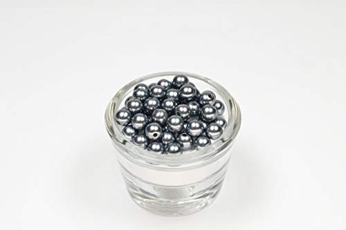 50 Perlen 8mm Silber/grau 077 // Kuststoffperlen Bastelperlen Drahtsterne Wachsperlen Perlenkette Kunstperlen 50 Perlen 8mm Silber/grau 077 // Kuststoffperlen Bastelperlen Drahtsterne Wachsperlen Perlenkette Kunstperlen von Creativery