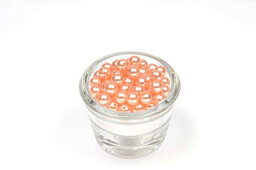 50 Perlen 8mm apricot 714 // Kuststoffperlen Bastelperlen Drahtsterne Wachsperlen Perlenkette Kunstperlen 50 Perlen 8mm apricot 714 // Kuststoffperlen Bastelperlen Drahtsterne Wachsperlen Perlenkette Kunstperlen von Creativery