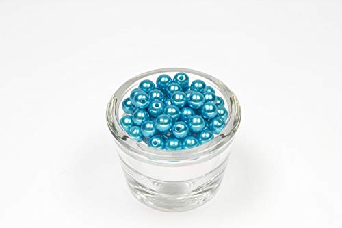 50 Perlen 8mm dunkel türkis 340D // Kuststoffperlen Bastelperlen Drahtsterne Wachsperlen Perlenkette Kunstperlen 50 Perlen 8mm dunkel türkis 340D // Kuststoffperlen Bastelperlen Drahtsterne Wachsperlen Perlenkette Kunstperlen von Creativery