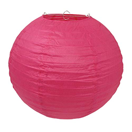 Creativery 10 Papier Lampion 30cm Laterne Hochzeit Party Wohnungsdeko Hängedeko Raumdeko Geburtstag Feier (Fuchsia/pink 187) Creativery 10 Papier Lampion 30cm Laterne Hochzeit Party Wohnungsdeko Hängedeko Raumdeko Geburtstag Feier (Fuchsia/pink 187) von Creativery