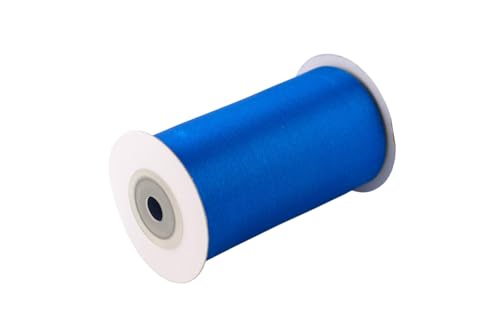 Creativery 10m Rolle Satinband 100mm Tischband Tischläufer Satin Stoff Tischdeko Party Hochzeit Geburtstag blau königsblau Royalblau von Creativery